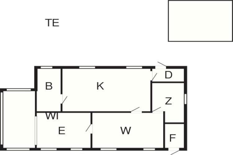 4 Person Holiday Home In T Nder Tønder Kültér fotó